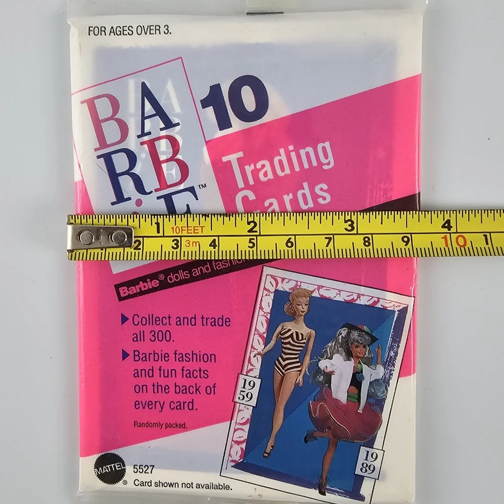 NWT Vintage 90's Barbie Trading Cards Lot of 5 10 packs Fashion Special Edition